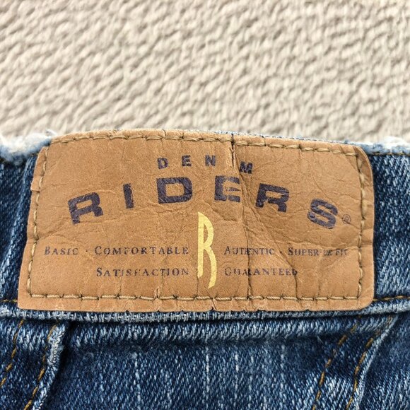 Lee Riders Women's Jeans Size 10P Blue Denim Classic Straight Leg Casual Medium - Picture 8 of 13